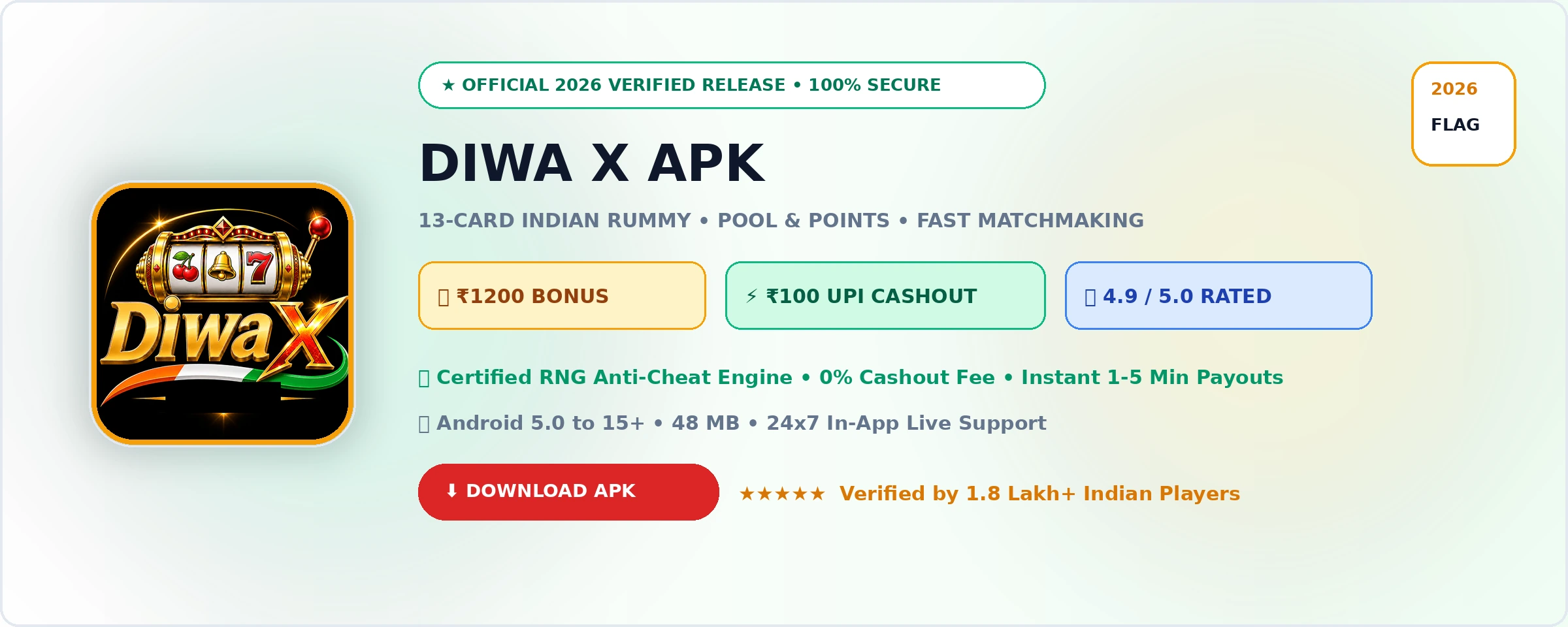 Diwa X Official 2026 Game Banner